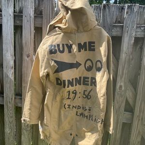 Scotch & Soda mens parka.Size S, never been worn! Jacket turns into a backpack!